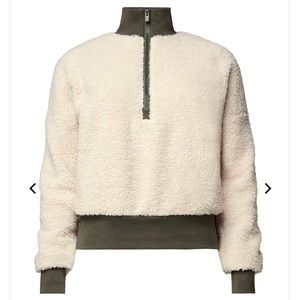 Sherpa cream and green